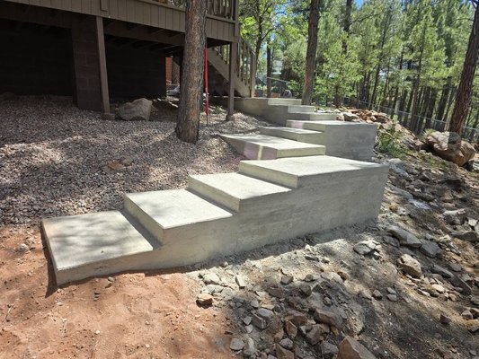 Exterior Concrete Steps